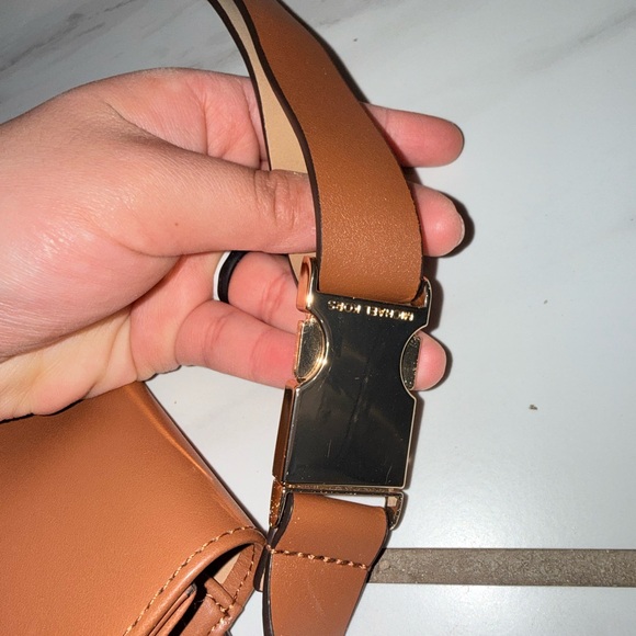Michael Kors Brown Leather Crossbody Bag - Picture 5 of 7